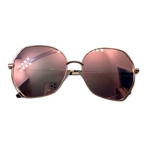 Quay Australia Pink-Tinted Sunglasses